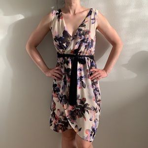 Vera Wang floral midi dress